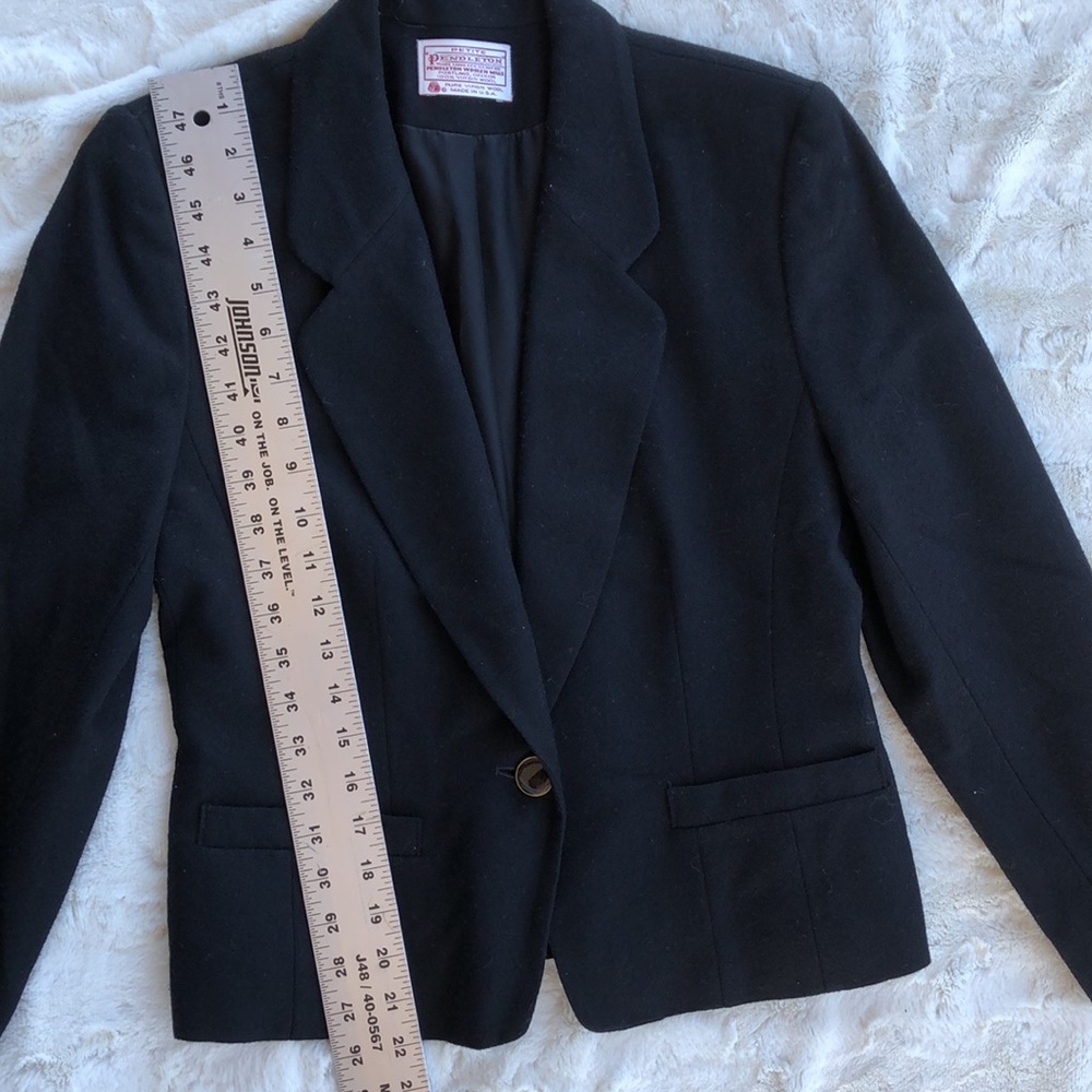 Pendleton Wool One Button Blazer-6p - image 4